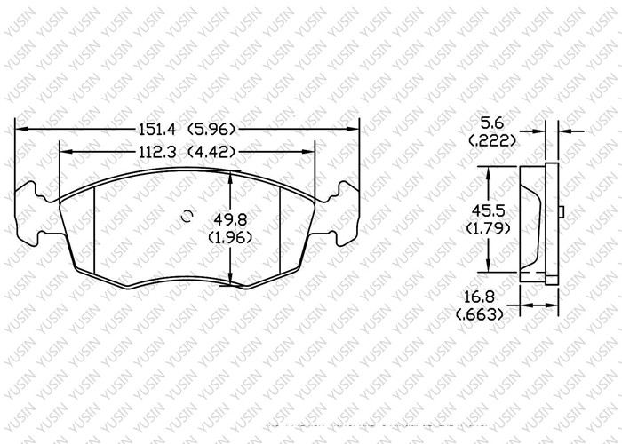 GDB1383 Front Brake Pad