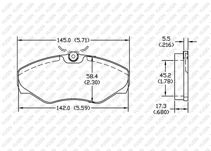 GDB1478 Front Brake Pad