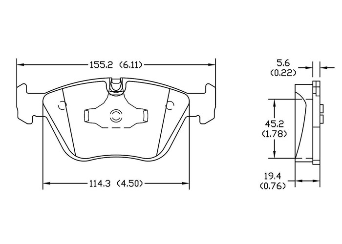 GDB1531 Front Brake Pad