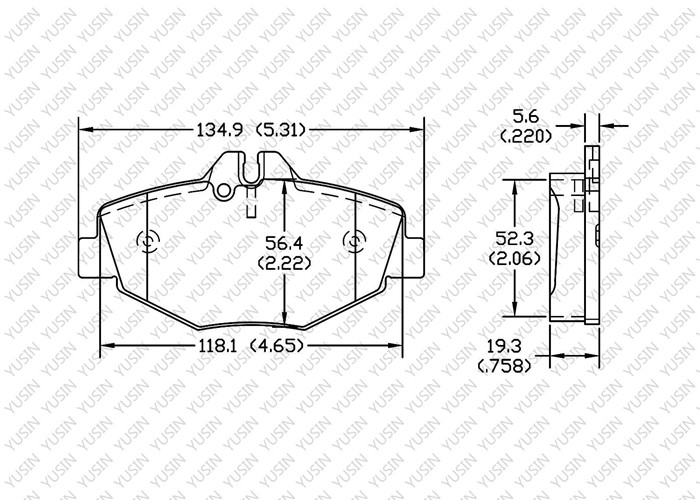 GDB1542 Front Brake Pad