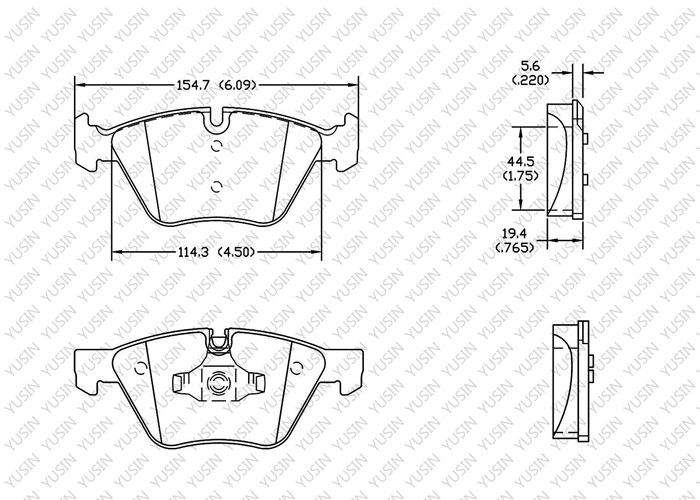 GDB1559 Rear Brake Pad