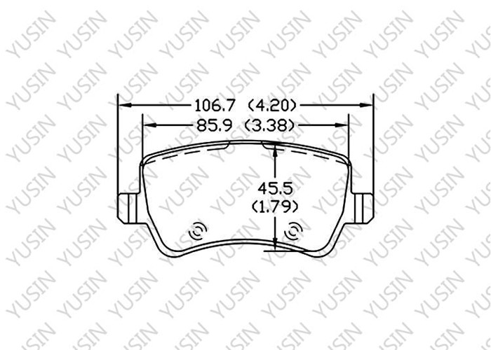 GDB1685 Front Brake Pad