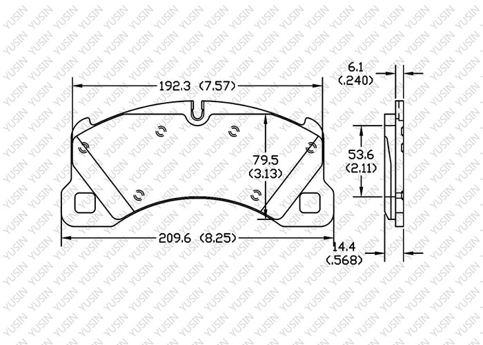 GDB1774 Front Brake Pad