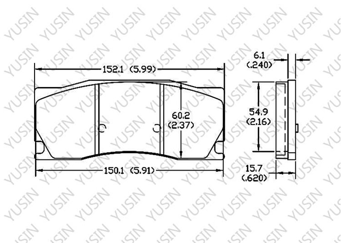 GDB1850 Front Brake Pad