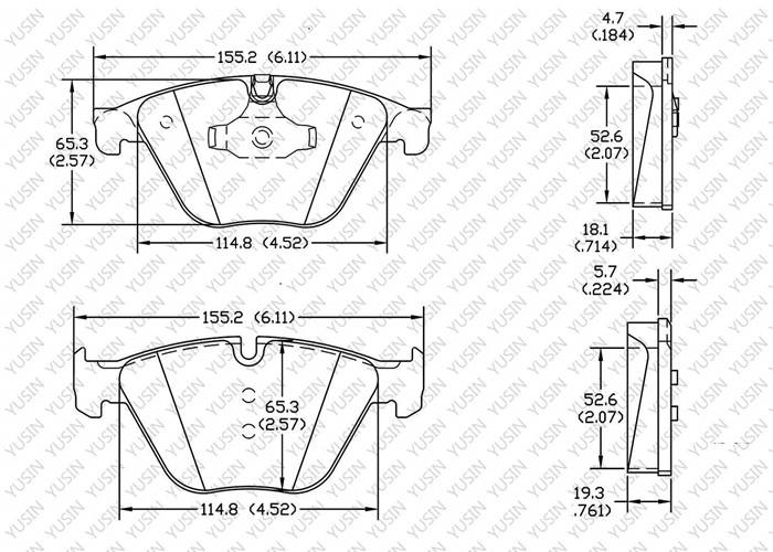 GDB1854 Front Brake Pad