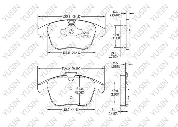 GDB1863 Front Brake Pad