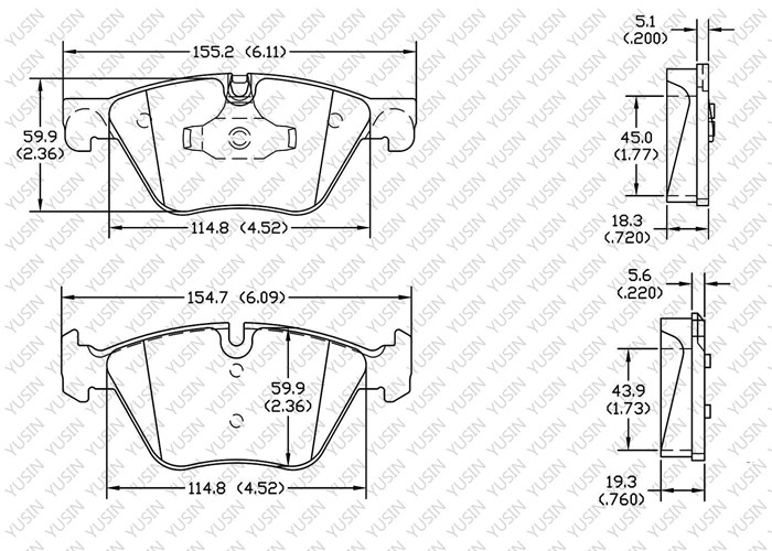 GDB1882 Front Brake Pad