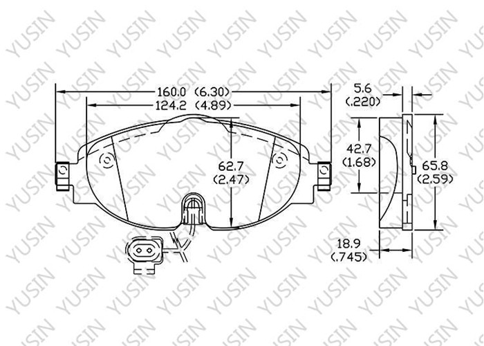 GDB1956 Front Brake Pad