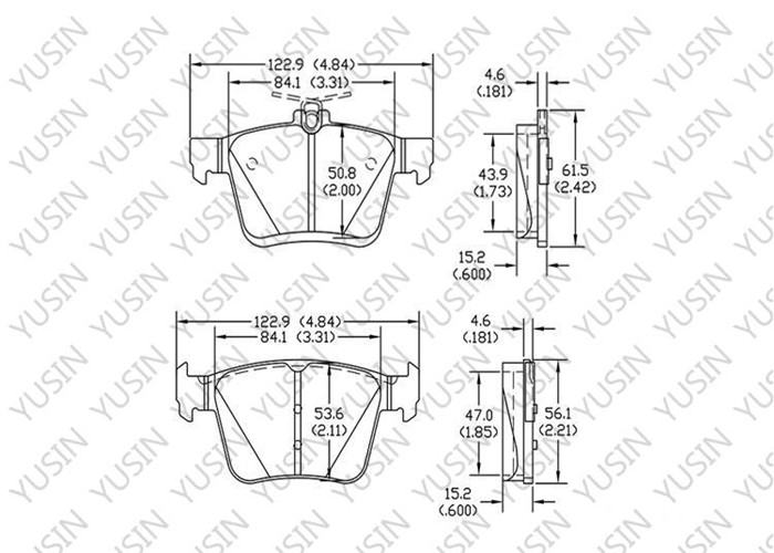 GDB1957 Front Brake Pad