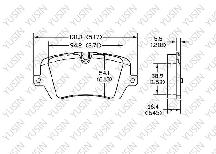 GDB2029 Rear Brake Pad