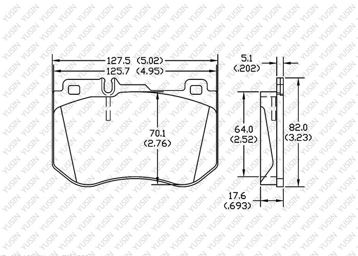 GDB2078 Front Brake Pad