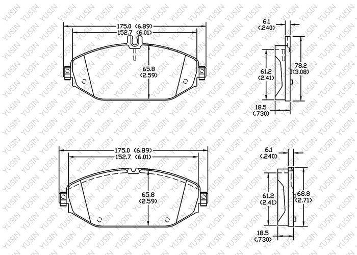 GDB2097 Front Brake Pad