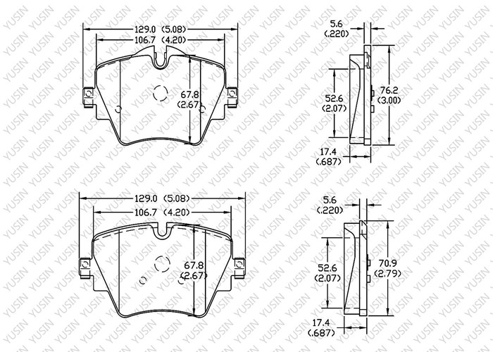 GDB2098 Front Brake Pad