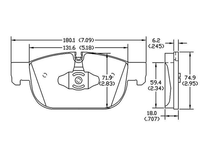 GDB2153 Front Brake Pad