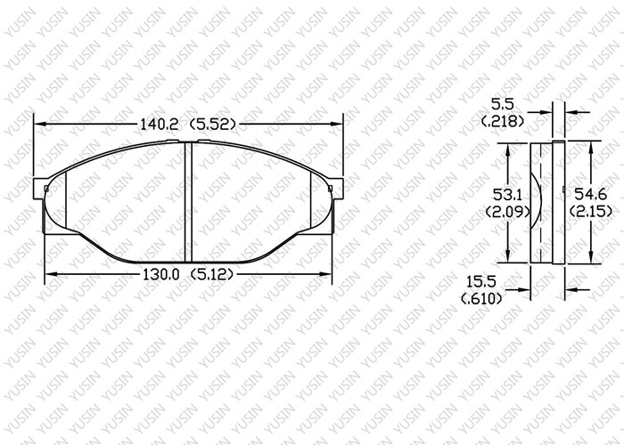 GDB3109 Front Brake Pad