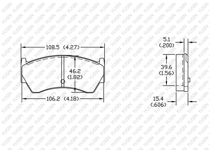 GDB3156 Front Brake Pad