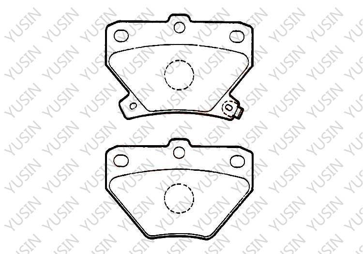 GDB3243 Rear Brake Pad