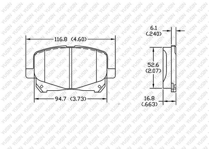 GDB3248 Front Brake Pad