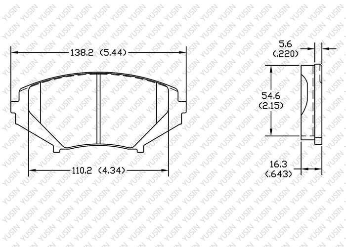 GDB3356 Front Brake Pad