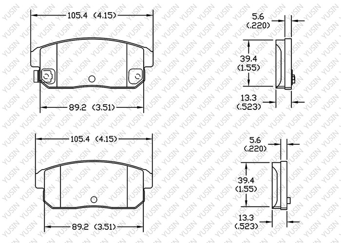 GDB3357 Rear Brake Pad