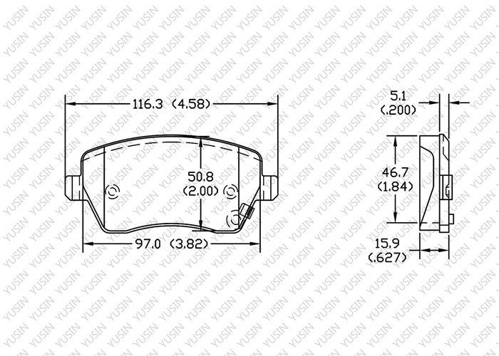 GDB3396 Front Brake Pad