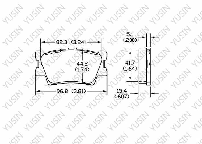 GDB3426 Rear Brake Pad