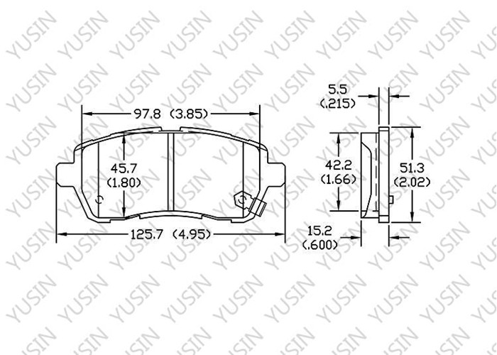 GDB3437 Front Brake Pad