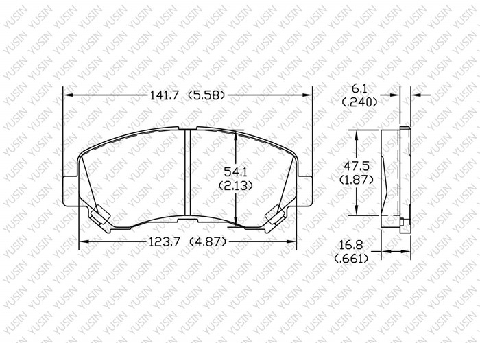 GDB3467 Front Brake Pad