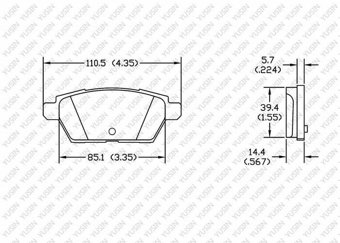 GDB3517 Rear Brake Pad