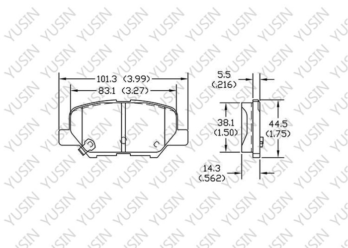 GDB3583 Rear Brake Pad