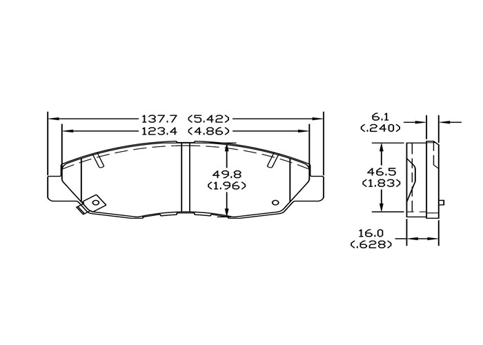 GDB3609 Front Brake Pad