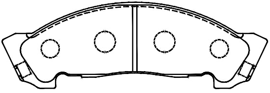 GDB7087 Front Brake Pad