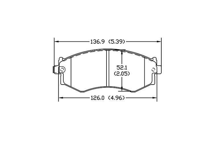 GDB765 Front Brake Pad