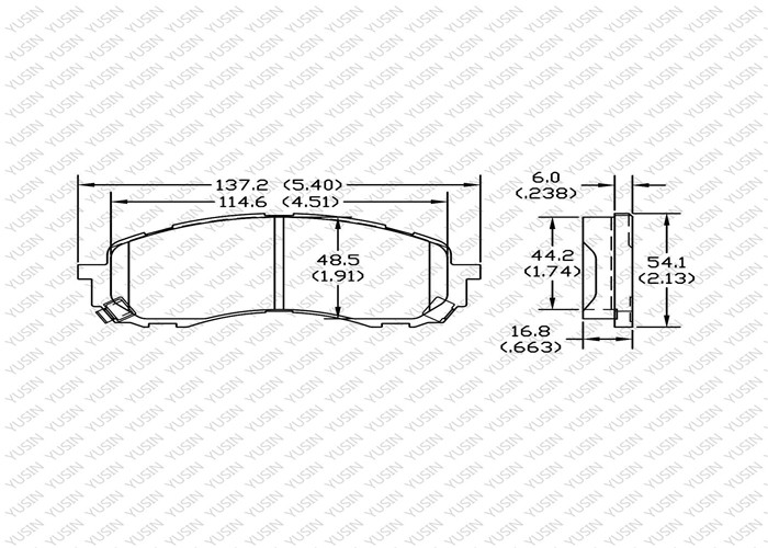 GDB7682 Front Brake Pad