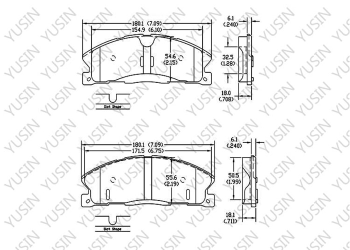 GDB7825 Front Brake Pad