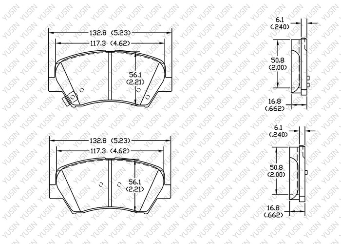 GDB7843 Front Brake Pad