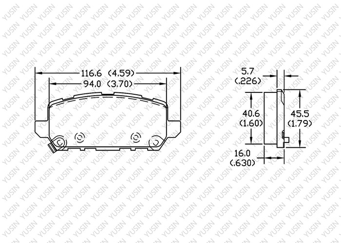 GDB7915 Rear Brake Pad