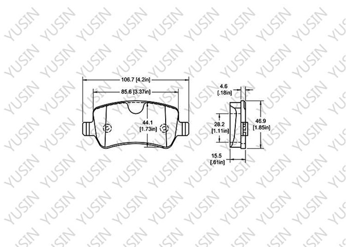 GDB7984 Rear Brake Pad