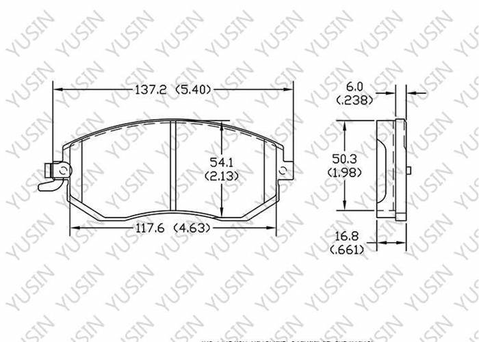 Saab Front Brake Pad