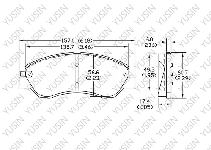 SAIC Front Brake Pad