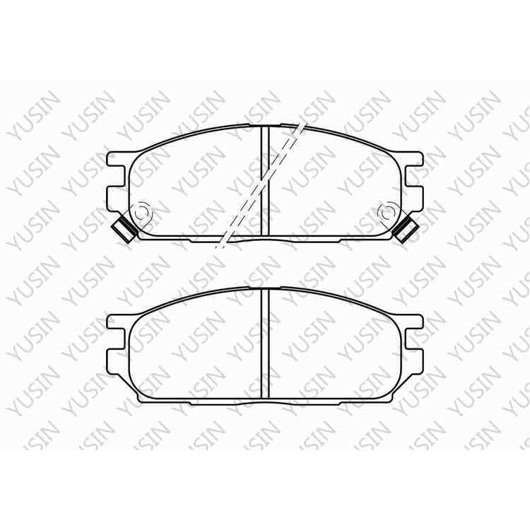 D534 Front Brake Pad