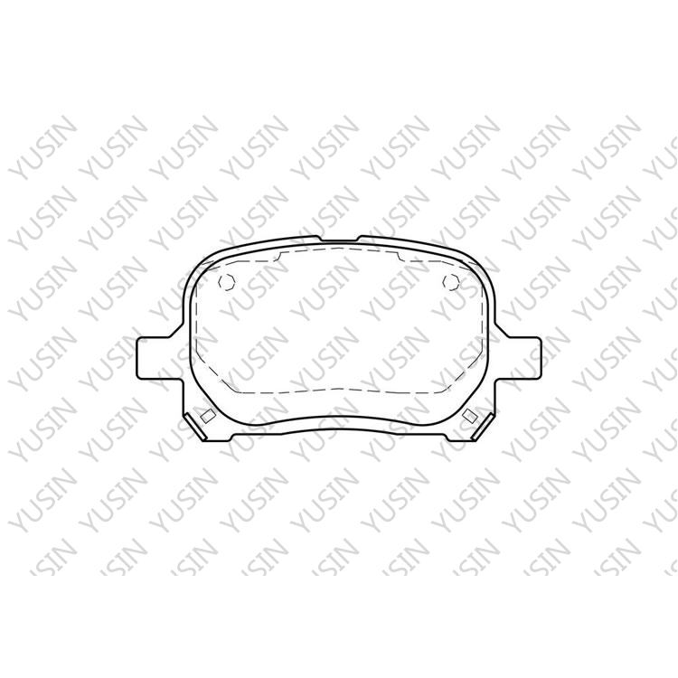 YHXBCP000061 Front Brake Pad