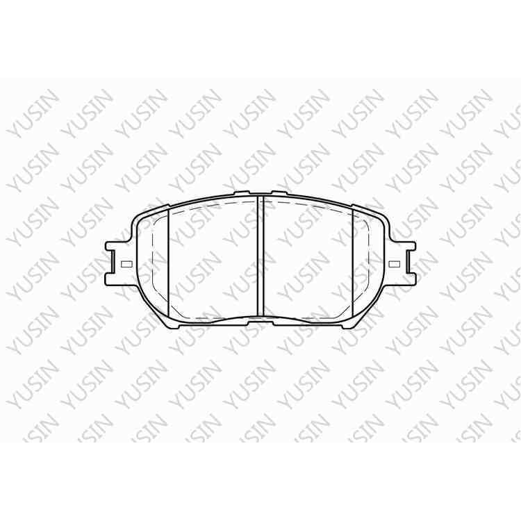 YHXBCP000071 Front Brake Pad