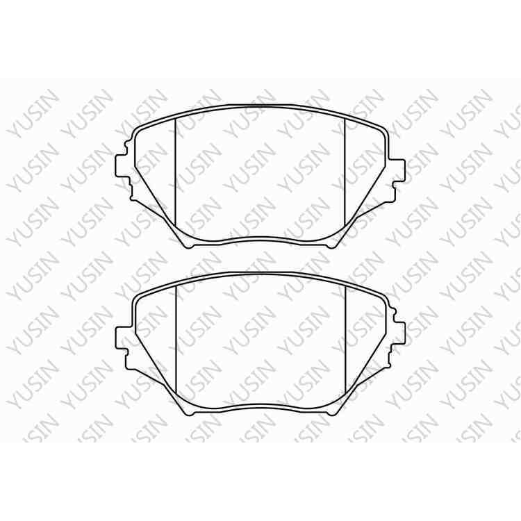 YHXBCP000072 Front Brake Pad