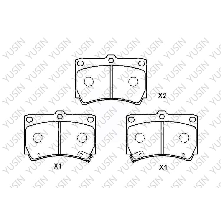 YHXBCP000083 Front Brake Pad