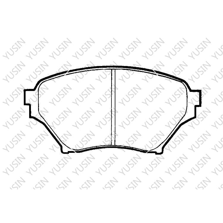 D890 Front Brake Pad