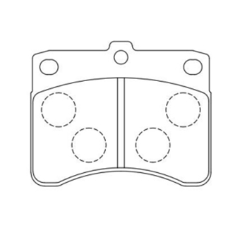 YHXBCP000404 Front Brake Pad