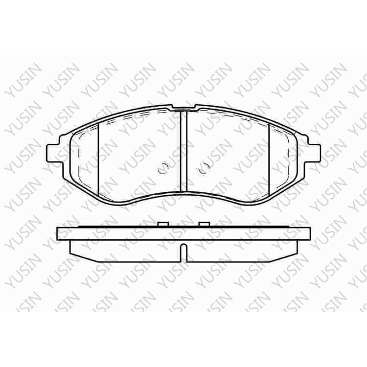 D1269 Front Brake Pad