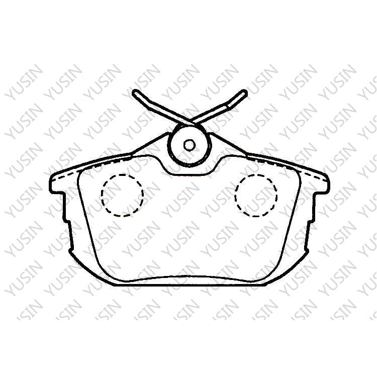 D838 Front Brake Pad