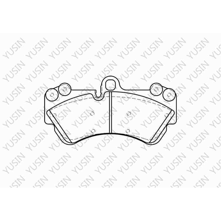 D1007 Front Brake Pad